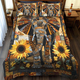 Elephant Quilted Bedding Set NCU0VT29