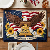 Sunflower Honor Quilted Placemat NCU0TV1895