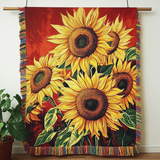 Sunlit Whispers Woven Sofa Blanket NCU0DV3886