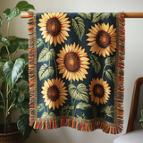 Sunny Serenity Woven Sofa Blanket NCU0DV3889