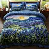 Bluebonnet 3-Piece Quilted Bedding Set NCU0VT138