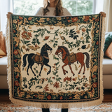 Sunset Gallop Woven Sofa Blanket NCU0VH3481