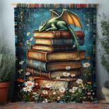 The Book Guardian Woven Sofa Blanket NCU0DV3882