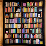 The Bookshelf Beauty Quilted Blanket NCU0DV750