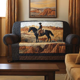 Cowboy Quilted Sofa Cover NCU0VT318