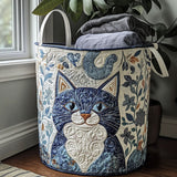 Cat Quilted Laundry Basket NCU0QN031