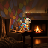 Highland White Terrier Lamp