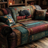 Whispering Tales Quilted Sofa Cover NCU0TV753
