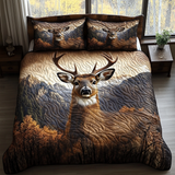 Forest Animals 3-Piece Quilted Bedding Set NCU0VT98
