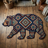 Wild Bear Custom Shape Area Rug NCU0TD2630