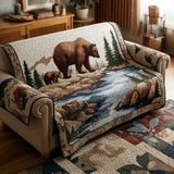 Bear Quilted Sofa Cover NCU0VT335