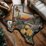Wild Texas Custom Shape Area Rug NCU0NT12662