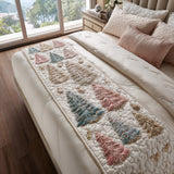 Christmas Tree Quilted Bed Runner NCU0VT248