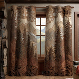 Woodland Retreat Quilted Curtains NCU0DV8370