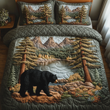 Forest v2 3-Piece Quilted Bedding Set NCU0VT164