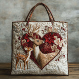 Deer Harmony CW0801002CL Quilted Tote Bag