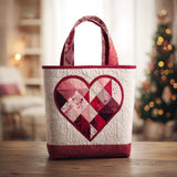 Heart Of Love QA1301021CL Quilted Tote Bag