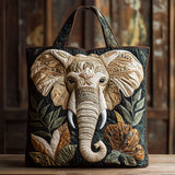 Wild Elephant CW1201084CL Quilted Tote Bag