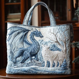 Spirit Guard Dragon WN0701094CL Quilted Tote Bag