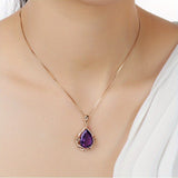 Amethyst Maria Necklace
