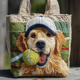 Golden Tennis XR1911003CL Quilted Tote Bag