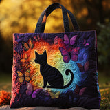 Butterwish Cat WN0701039CL Quilted Tote Bag