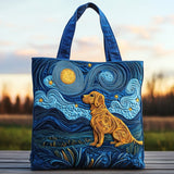 Golden Night XR1910009CL Quilted Tote Bag