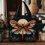 Dragonfly Spirit KL1112031CL Quilted Tote Bag