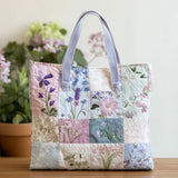 Pastel Bloom Harmony CW2409013CL Quilted Tote Bag