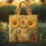 Dreamcatcher Sunlight Glow WN1810038CL Quilted Tote Bag