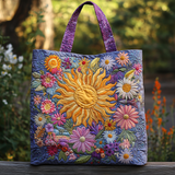 Sunshine Flowers XR0601010CL Quilted Tote Bag