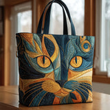 Amber Eyes CP0701025CL Quilted Tote Bag
