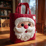 Santa Bundle CP1810078CL Quilted Tote Bag