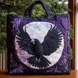 Purple Omen CP1201074CL Quilted Tote Bag