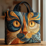 Mystic Whiskers CP0701024CL Quilted Tote Bag