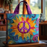 Soulshine Sunflower WN0901074CL Quilted Tote Bag