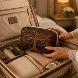 Ancestral Tree Quilted Makeup Bag NCU0DV7889