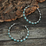 Retro Turquoise Earrings