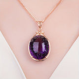 Amethyst Maria Necklace