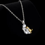 Lucky Necklace with Dog Motif (+ FREE Earrings)