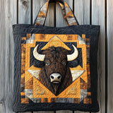 Ancient Peak Bison WN0901002CL Quilted Tote Bag