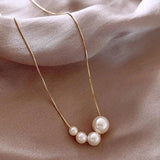 Radiant Golden Freshwater Pearl Necklace