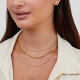 Layered Gold Chain Necklace