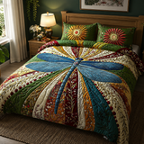 Dragonfly 3-Piece Quilted Bedding Set NCU0VT155