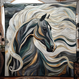 Horse Grace Quilted Blanket NCU0DV150