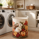 Cinnamon Bunny Quilted Laundry Basket NCU0NTD070