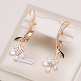 Chic Crystal Drop Earrings