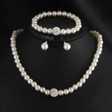 Chic Pearl Jewelry Set