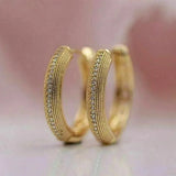 Elegant Vintage Gold Earrings