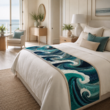Ocean Quilted Bed Runner NCU0VT255